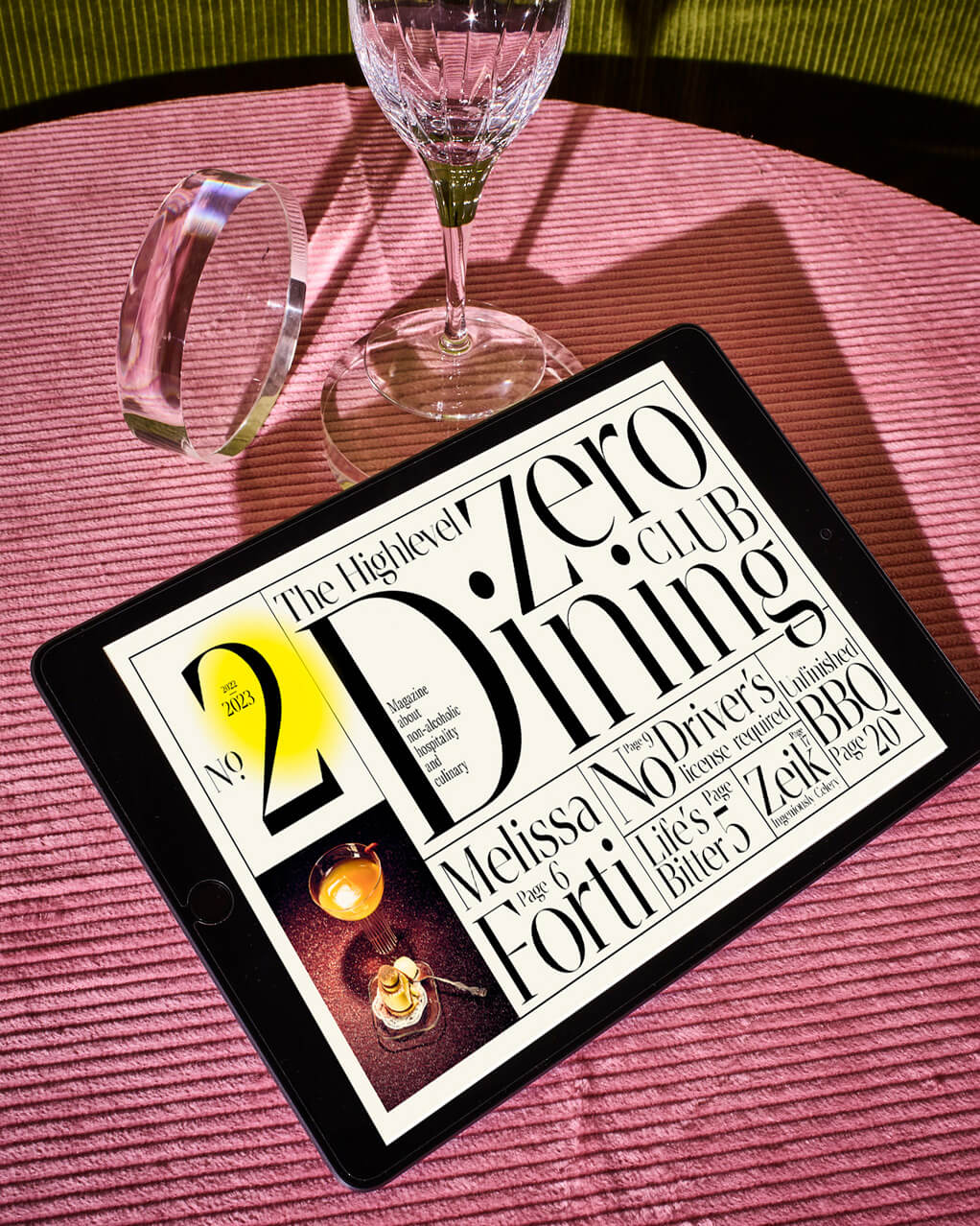 Highlevel Zero Dining Club No.2 E-Paper Deutsch
