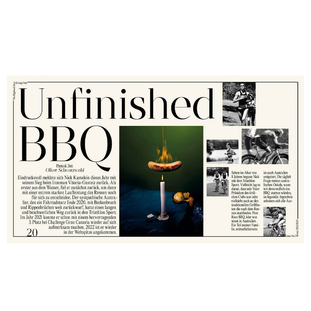 Highlevel Zero Dining Club No.2 E-Paper Deutsch