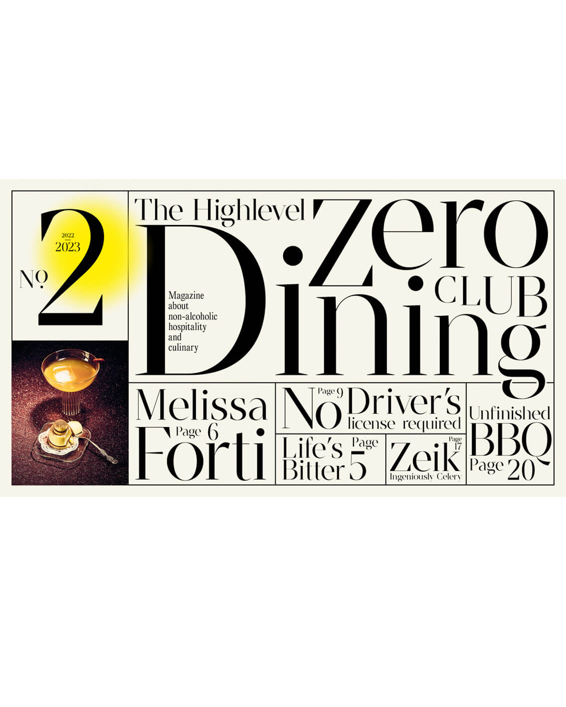 Highlevel Zero Dining Club No. 2 E-Paper English