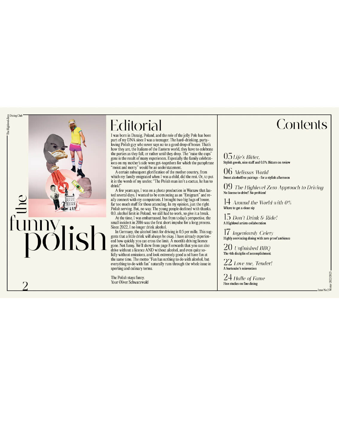 Highlevel Zero Dining Club No. 2 E-Paper English