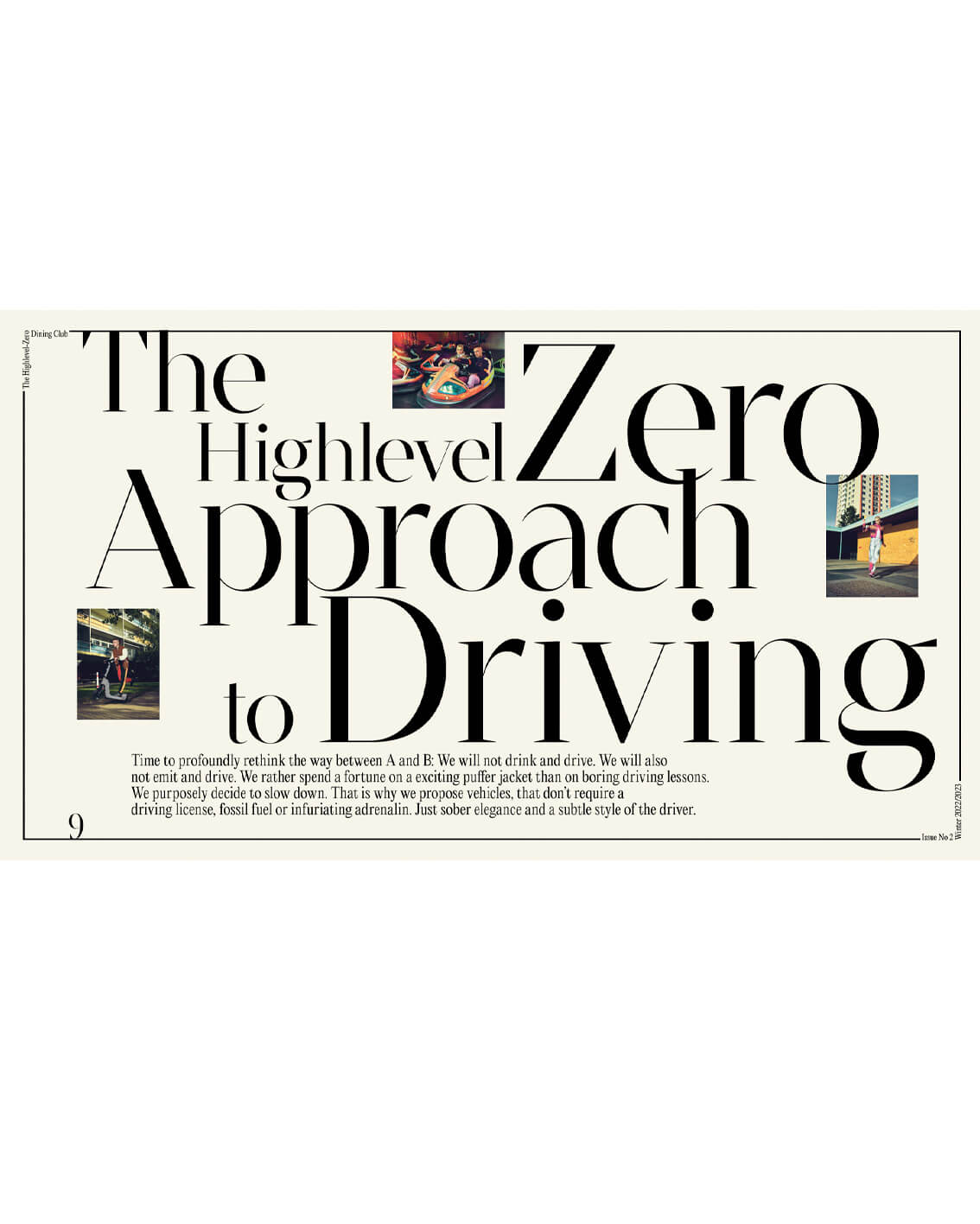 Highlevel Zero Dining Club No. 2 E-Paper English