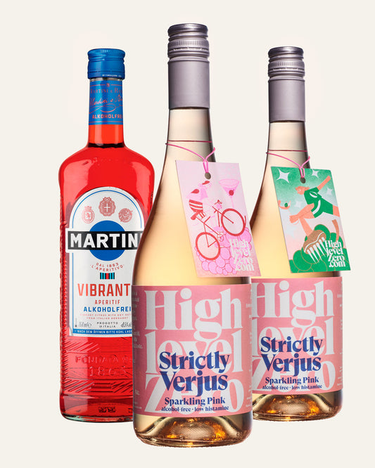 Sparkling Pink x Martini Vibrante – Für den Abend
