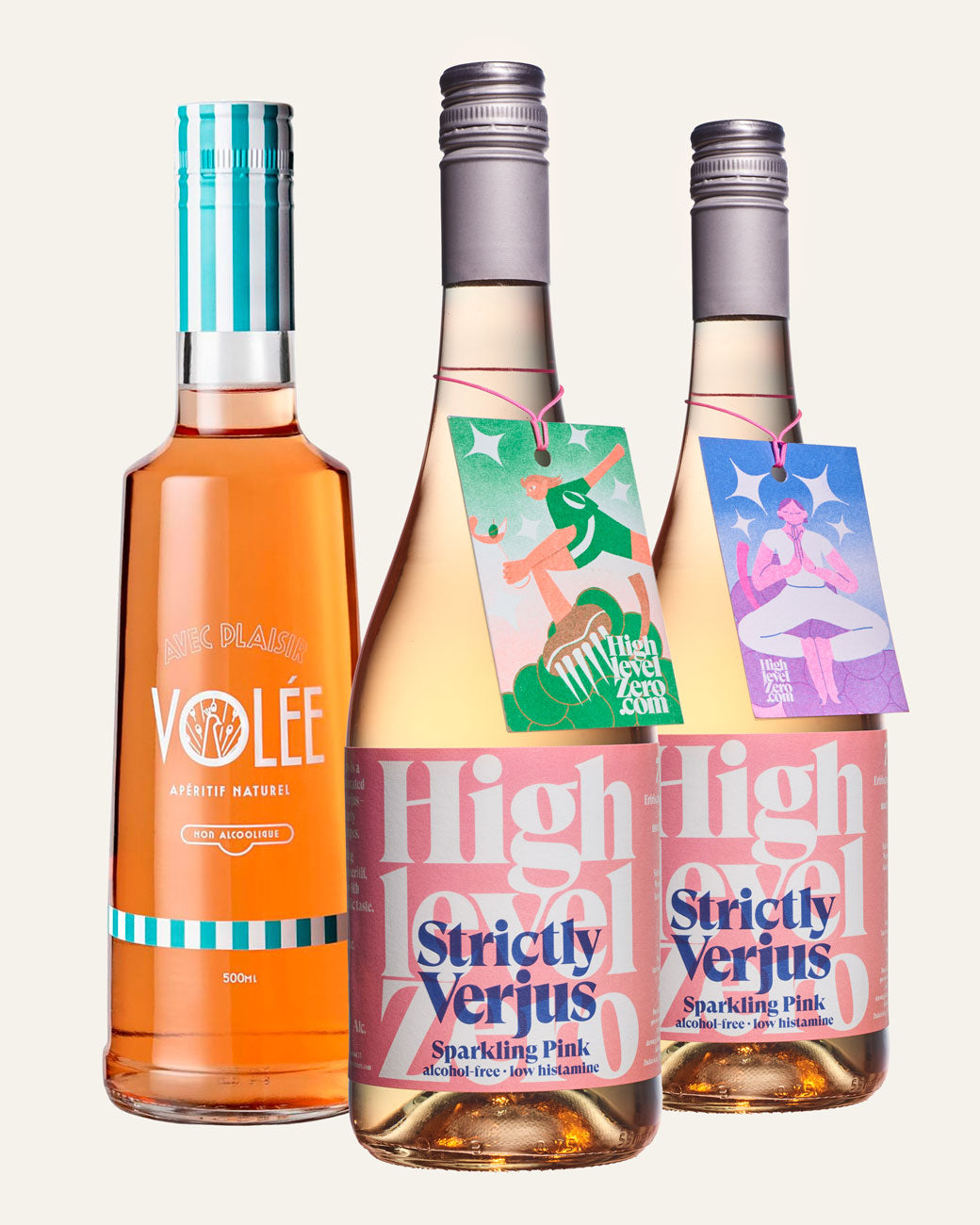 Sparkling Pink x Volée – Der leichtere Aperitivo