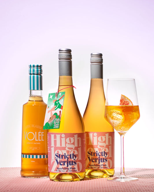 French: Strictly Verjus Sparkling Pink 750ml & Volee