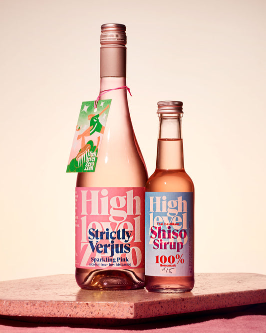 Shiso Thai Basilikum Sirup  – Pink Valantine!