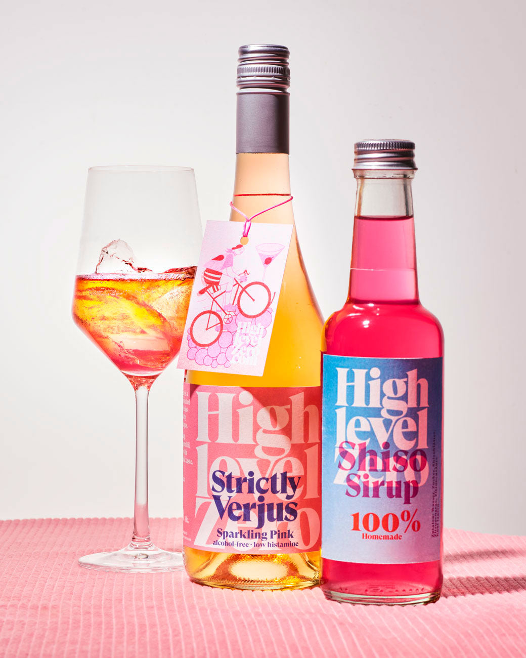 Sparkling Pink x Shiso Sirup – Der Besondere Mix