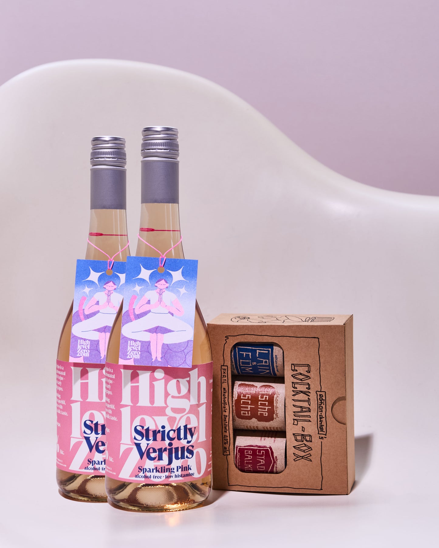 Jo Dunkel Cocktail Box x Sparkling Pink | Limited Edition Bundle